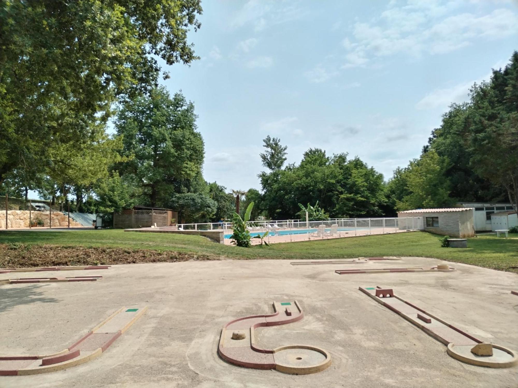 Camping Nature Le Valenty Mobil-Home-Dordogne Panoramique Clim Piscine Soturac 외부 사진